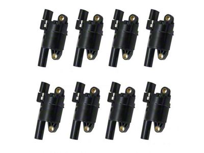 9-Piece Ignition Coil; Round Style (14-19 Corvette C7)