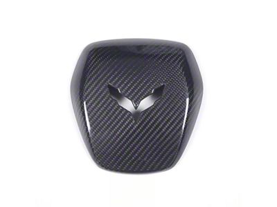 Airbag Cover; Carbon Fiber (14-19 Corvette C7)