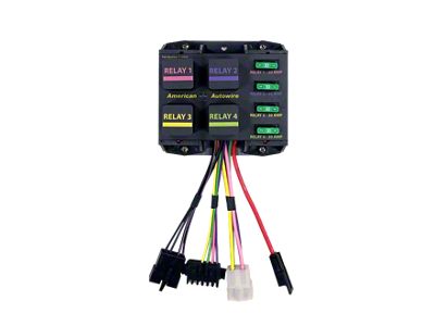 American Autowire Banked Relay System; 4-Position (Universal; Some Adaptation May Be Required)