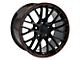 ZR1 Style Deep Dish Black Wheel; 19x10 (97-04 Corvette C5)