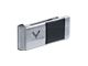C8 Money Clip with Carbon Fiber Inlay; Stainless