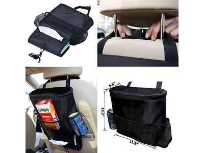 Car Seat Storage Bag Organizer (Universal; Some Adaptation May Be Required)