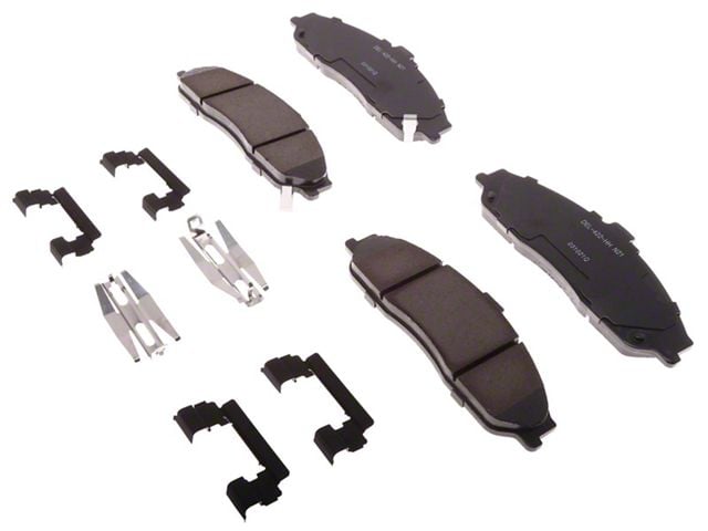 Ceramic Brake Pads; Front Pair (97-13 Corvette C5 & C6)