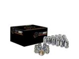 Chrome Acorn Lug Nuts; M12x1.5; Set of 24 (97-19 Corvette C5, C6 & C7)