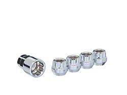 Chrome Acorn Wheel Locks; M14x1.5; Set of 4 (20-24 Corvette C8)