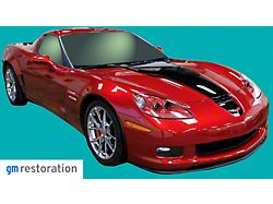 Chrystal Red Limited Edition Decals; Carbon Flash (06-13 Corvette C6 Z06)