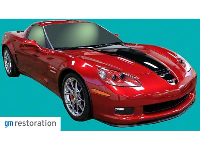 Chrystal Red Limited Edition Decals; Carbon Flash (06-13 Corvette C6 Z06)