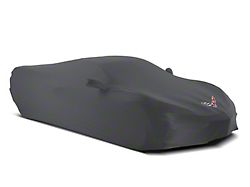 Custom Fit Sunshade with Flag Logo (20-25 Corvette C8)