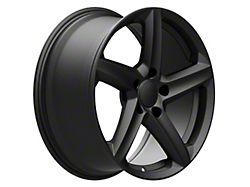 CV02C Replica Satin Black Wheel; Front Only; 18x8.5 (14-19 Corvette C7 Stingray)