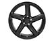 CV02C Satin Black Wheel; Rear Only; 19x10 (14-19 Corvette C7 Stingray w/o Z51 Package)