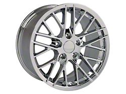 CV08B Chrome Wheel; Rear Only; 19x10 (05-13 Corvette C6)