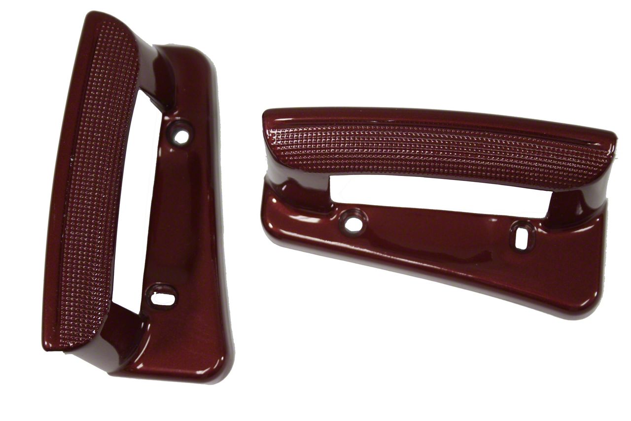 Corvette Door Handles; Crystal Red Metallic (05-13 Corvette C6) - Free ...