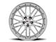 Cray Eagle Gloss Silver Wheel; Rear Only; 19x10.5 (14-19 Corvette C7)