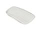 Front License Plate Cover; Clear (97-04 Corvette C5)