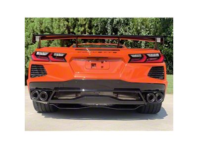 FUSION Axle-Back Exhaust System with Speedway Black Tips (20-24 Corvette C8 Stingray)