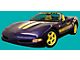 Indianapolis 500 Pace Car Decal Kit; Yellow/White (1998 Corvette C5)