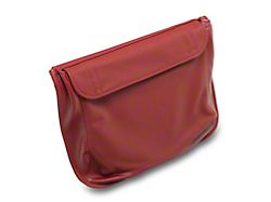 Leather Route Bag; Monterey Red