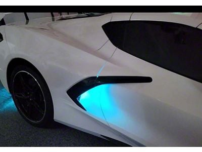 Level 1 Exterior RGB LED Lighting System; Bluetooth (20-25 Corvette C8 Convertible)