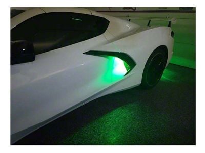 Level 2 Exterior RGB LED Lighting System; Bluetooth (20-25 Corvette C8 Coupe)