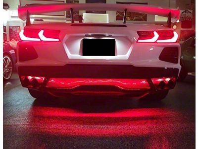 Level 2 Exterior RGB LED Lighting System; Bluetooth (20-25 Corvette C8 Convertible)