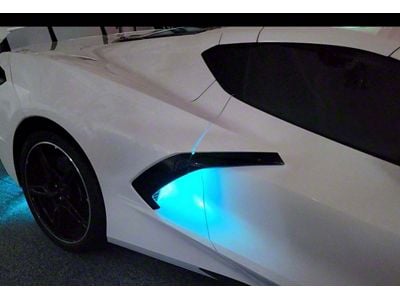 Level 3 Exterior RGB LED Lighting System; Key Fob (20-25 Corvette C8 Coupe)