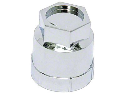 Lug Nut Cap; Chrome (97-04 Corvette C5)