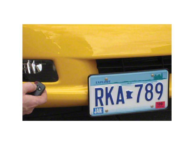 Mount Show and Go Front License Plate Frame (97-13 Corvette C5 & C6)
