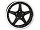 OE Style Deep Dish Black Wheel; 18x9 (97-04 Corvette C5)