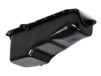 Oil Pan; 4-Quart; Asphalt Black (97-00 Corvette C5)