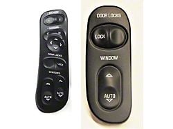 Power Window / Door Lock Switches with Memory Option (97-04 Corvette C5)