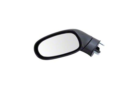 Powered Heated Mirrors; Unpainted (05-13 Corvette C6 w/o Memory Mirrors & Satellite Radio)