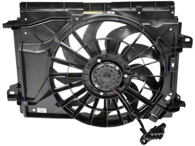 Radiator Fan Assembly without Controller (05-13 Corvette C6)