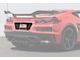 Rear License Plate Backing; Carbon Flash Metallic (23-24 Corvette C8 E-Ray, Z06)