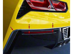 Rear Valance Trim; Classic Chrome (14-19 Corvette C7, Excluding ZR1)