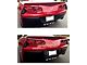 Tail Light Center Bar Inserts; Torch Red (14-19 Corvette C7)