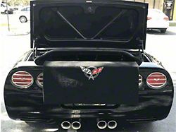 Trunk Towel Cover; Black (14-19 Corvette C7)