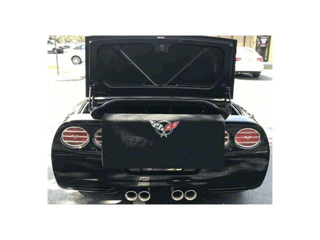 Trunk Towel Cover; Black (14-19 Corvette C7)