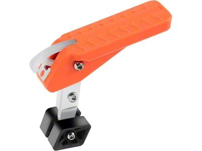 Universal Foldable Car Door Step; Orange (Universal; Some Adaptation May Be Required)