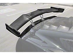 Upper and Base Rear Spoilers; Carbon Fiber (2019 Corvette C7 ZR1)