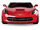V3R Front Bumper Splitter; Carbon Flash Metallic Vinyl (14-19 Corvette C7)