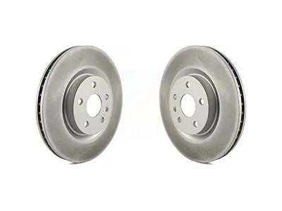 Vented Rotors; Front Pair (20-24 Corvette C8 Stingray w/ Z51 Brake Package)