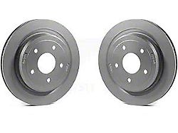 Vented Rotors; Rear Pair (97-04 Corvette C5; 05-13 Corvette C6 Base w/ Standard Brake Package)