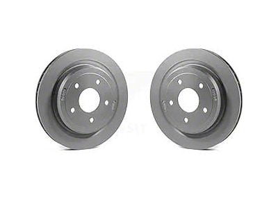 Vented Rotors; Rear Pair (97-04 Corvette C5; 05-13 Corvette C6 Base w/ Standard Brake Package)