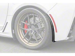 XL Extended Package Rear Splash Guards; Carbon Fiber (14-19 Corvette C7, Excluding ZR1)