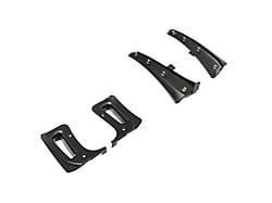 XL Extended Package Front and Rear Splash Guards; Matte Black (23-25 Corvette C8 E-Ray, Z06)