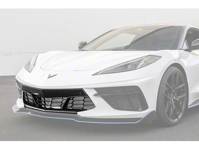 Z06 Factory Style Grille Insert; Carbon Flash (20-25 Corvette C8 Stingray)