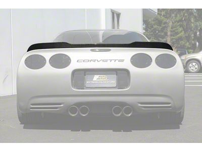 ZR1 Extended Rear Spoiler; Carbon Fiber (97-04 Corvette C5)