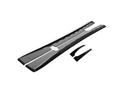 ZR1 Side Skirt Rocker Panels; Gloss Black (97-04 Corvette C5)