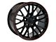 ZR1 Style Deep Dish Black Wheel; 19x10 (05-13 Corvette C6)