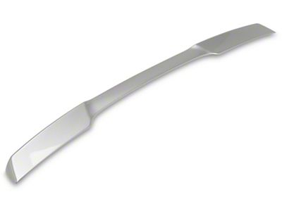 ZR1 Style Rear Spoiler; Machine Silver (05-13 Corvette C6)